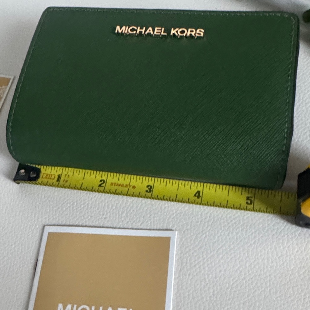 Michael Kors Dark Green Wallet - Picture 12 of 13